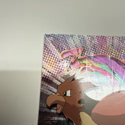 #21 SPEAROW HOLO FOIL Black Logo Pokemon Topps TV Animation Edition Card LP - Image 3
