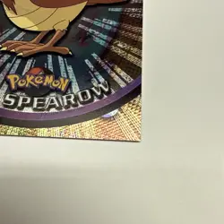 #21 SPEAROW HOLO FOIL Black Logo Pokemon Topps TV Animation Edition Card LP - Image 5