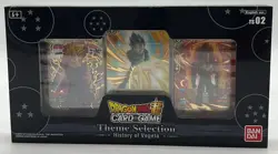 Auction #2 Dragon Ball Super Card Game Theme Selection History Of Vegeta SEALED - Image 1