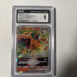 Charizard VSTAR Holo Card 015/100 S9 Star Birth (Japanese) - Image 2