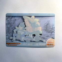 S1788 Vegeta 112 Japanese Dragon Ball x Morinaga Scene Collection Clear Card - Image 2