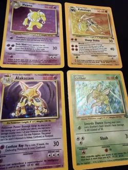 Vintage Pokemon Card Lot Holo WOTC Base Set Fossil Jungle - Image 2