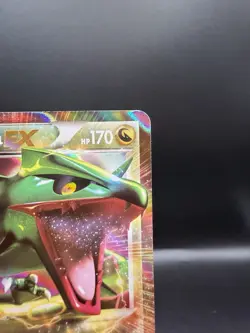 Rayquaza EX - 85/124 - Pokemon Dragons Exalted Black & White Ultra Rare Card NM - Image 3