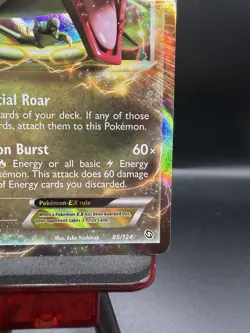 Rayquaza EX - 85/124 - Pokemon Dragons Exalted Black & White Ultra Rare Card NM - Image 4