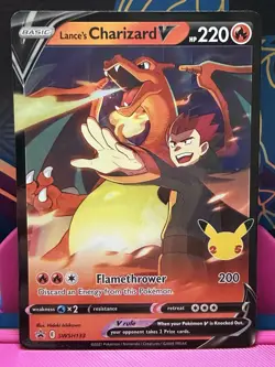 Lance's Charizard V SWSH133 SWSH: Sword & Shield Promo Cards Holo - Image 1