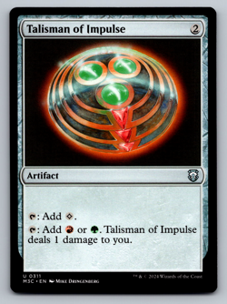 Talisman of Impulse U 0311 Modern Horizons 3 Regular - Image 1