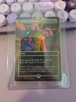 THANOS MTG PSA Exclusive Holofoil Promo P 0001 Swords to Plowshares Sealed - Image 1