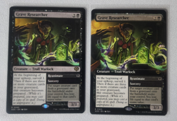 2x GRAVE RESEARCHER - 1x Reg 1x Ext Art - Secrets of Strixhaven - MTG Rare - Image 1