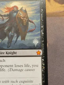 1x Bloodthirsty Conqueror - Promo Pack: Foundations Mythic MTG NM - Image 3