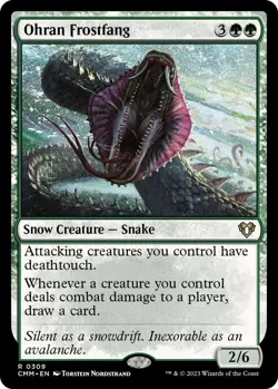 Ohran Frostfang [Commander Masters] Magic MTG - Image 1