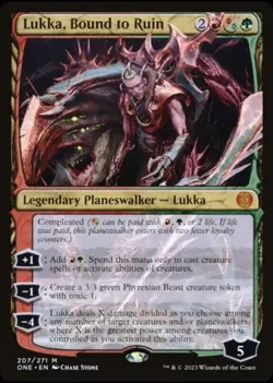 Lukka, Bound to Ruin Phyrexia: All Will Be One Regular - Image 1