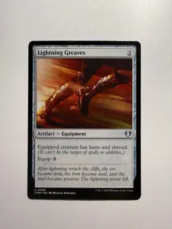 Lightning Greaves 398 MTG Commander Masters - Image 1