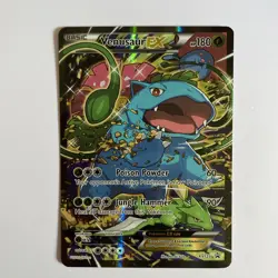 Pokemon TCG Venusaur EX Black Star Promo Card XY123 - Image 1