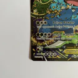Pokemon TCG Venusaur EX Black Star Promo Card XY123 - Image 5