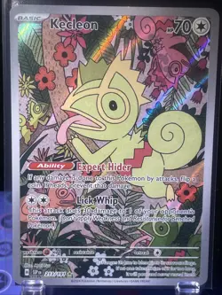 Pokemon Card - Kecleon 213/191 Surging Sparks Illustration Rare NM - Image 1