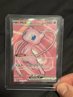 Pokemon TCG Mew ex 193/165 Sv: Scarlet Violet 151 Ultra Rare Full Art Holo - Image 2