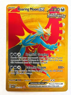 Roaring Moon ex 262/182 Hyper Rare Paradox Rift Pokemon Near Mint - Image 1