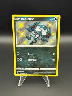 Impidimp SV083/SV122 Shiny Rare Shining Fates Shiny Vault Pokemon Near Mint - Image 1