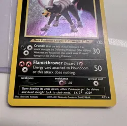 Pokemon TCG Houndoom 4/75 Neo Discovery Holo HP - Image 4