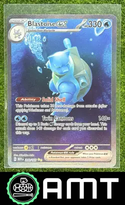Blastoise ex 2023 Pokemon Scarlet Violet 151 Special Illustration Rare #200/165 - Image 1