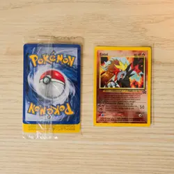 Pokemon Entei Black Star Promo Card #34 SEALED Movie Promo NEW - NEAR MINT - Image 2