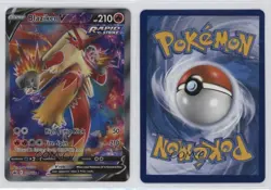 Full Art - Blaziken V Pokemon Sword & Shield Chilling Reign #161 - Image 3