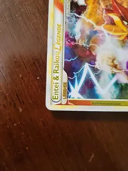 MP! Entei & Raikou Legende 90/95 HGSS Dechainement Carte Pokemon FRENCH - Image 2