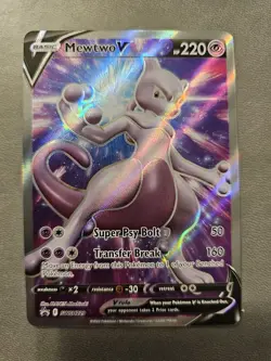 Mewtwo V SWSH229 SWSH: Sword & Shield Promo Card Holo - Image 1
