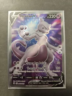 Mewtwo V SWSH229 SWSH: Sword & Shield Promo Card Holo - Image 3
