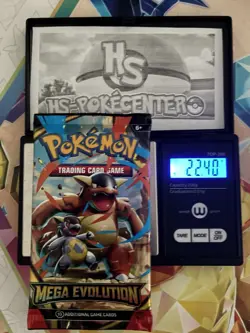 (HEAVY) 22.40g Pokemon TCG Mega Evolution Booster Pack (SEALED)✅ - Image 1