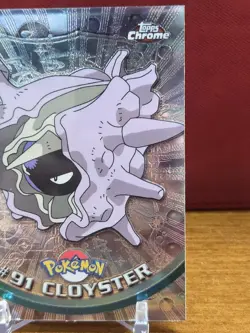 CLOYSTER - 2000 Topps Chrome Pokemon TV Animation Edition Series 2 LP #91 - Image 3