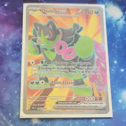 Pokemon Okidogi ex Sv-Shrouded Fable 082/064 Ultra Rare Full Art Holo EX - Image 1
