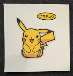 Japanese Pikachu Daiichi Pan Stickers Part 2 Pound Cake Pokemon Trading CG LP - Image 1