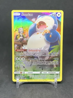 Snorlax TG10/TG30 Lost Origin Trainer Gallery Ultra Rare Pokemon TCG Card - Image 1