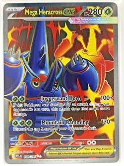 (T) Mega Heracross ex 108/094 - Mega: Phantasmal Flames Ultra Rare - Pokemon NM - Image 1