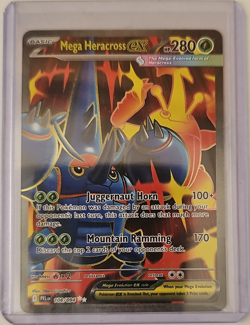 The Pokemon Company Pokemon TCG Mega Heracross EX 108/094 Phantasmal Flames UR - Image 1
