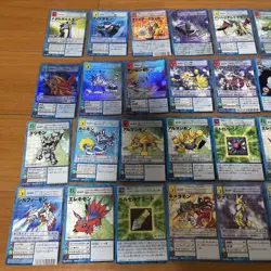 Vintage Digimon Trading Card Set Adventure Tamers Collectible Cards Lot - Image 1