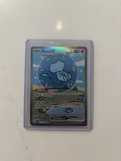 Pokemon Mew EX TCG Paldean Fates Holo Card 232/091 Special Illustration Rare - Image 1