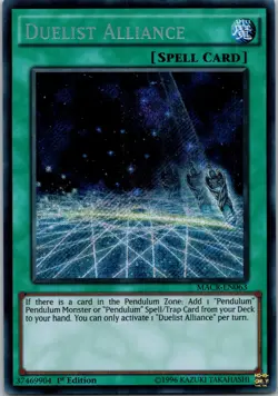 Yugioh Duelist Alliance MACR-EN063 1st Edition Secret Rare NM - Image 1