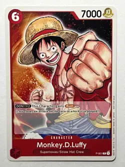 Monkey.D.Luffy (Promotion Pack 2022) P-001 One Piece Promotion Cards - Image 1