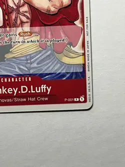 Monkey.D.Luffy (Promotion Pack 2022) P-001 One Piece Promotion Cards - Image 5