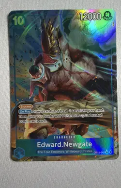 Edward.Newgate (SR Alternate Art) OP13-042 Carrying On His Will Foil One Piece - Image 1
