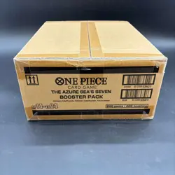 One Piece TCG OP-14 The Azure Sea's Seven Booster Box Case SEALED ENGLISH - Image 1