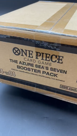 One Piece TCG OP-14 The Azure Sea's Seven Booster Box Case SEALED ENGLISH - Image 2