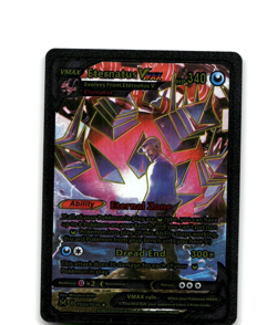 Custom Metallic Black Eternatus Card Eternatus Vmax READ DESCRIPTION BELOW - Image 1