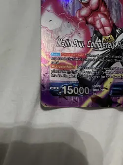 Dragon Ball Super Card Game Majin Buu Card - Image 3