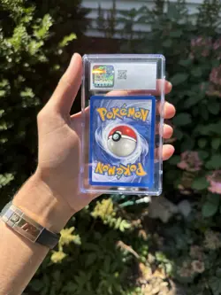 CGC 9 Charizard Dracaufeu Base Set 1st Edition FRENCH 4/102 Holo Pokemon Card - Image 2