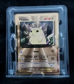 Pokemon TCG Celebrations Pikachu Gold Metal Card 58/102 - Image 1