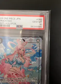 PSA10 Shirahoshi THE BEST One Piece Card Japanese - Image 3