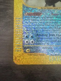 2002 Pokemon TCG Feraligatr Expedition Reverse Holo Jumbo Box Topper Card 2/12 - Image 4